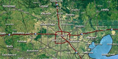 Mapa de Radar de Houston